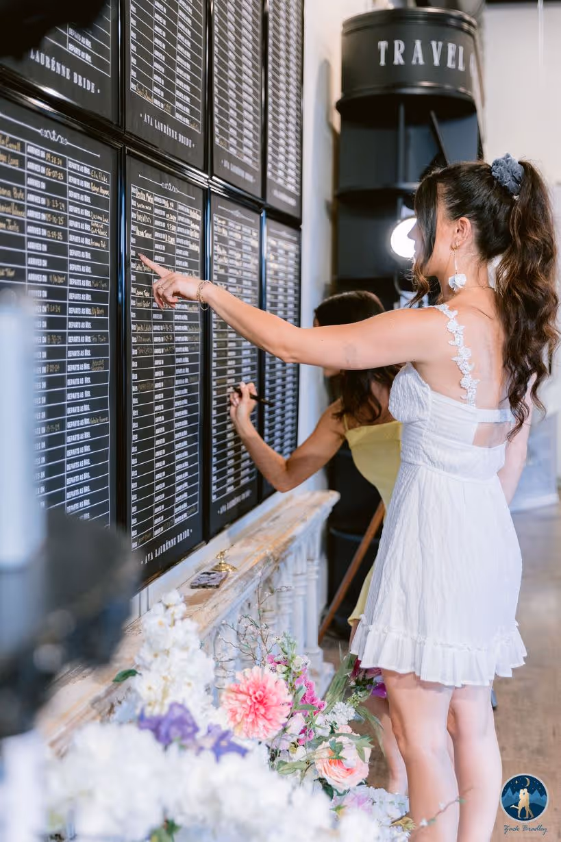 Bride beginning her journey at a bridal dress shop Greenville SC inside Union Station at Ava Laurénne Bride