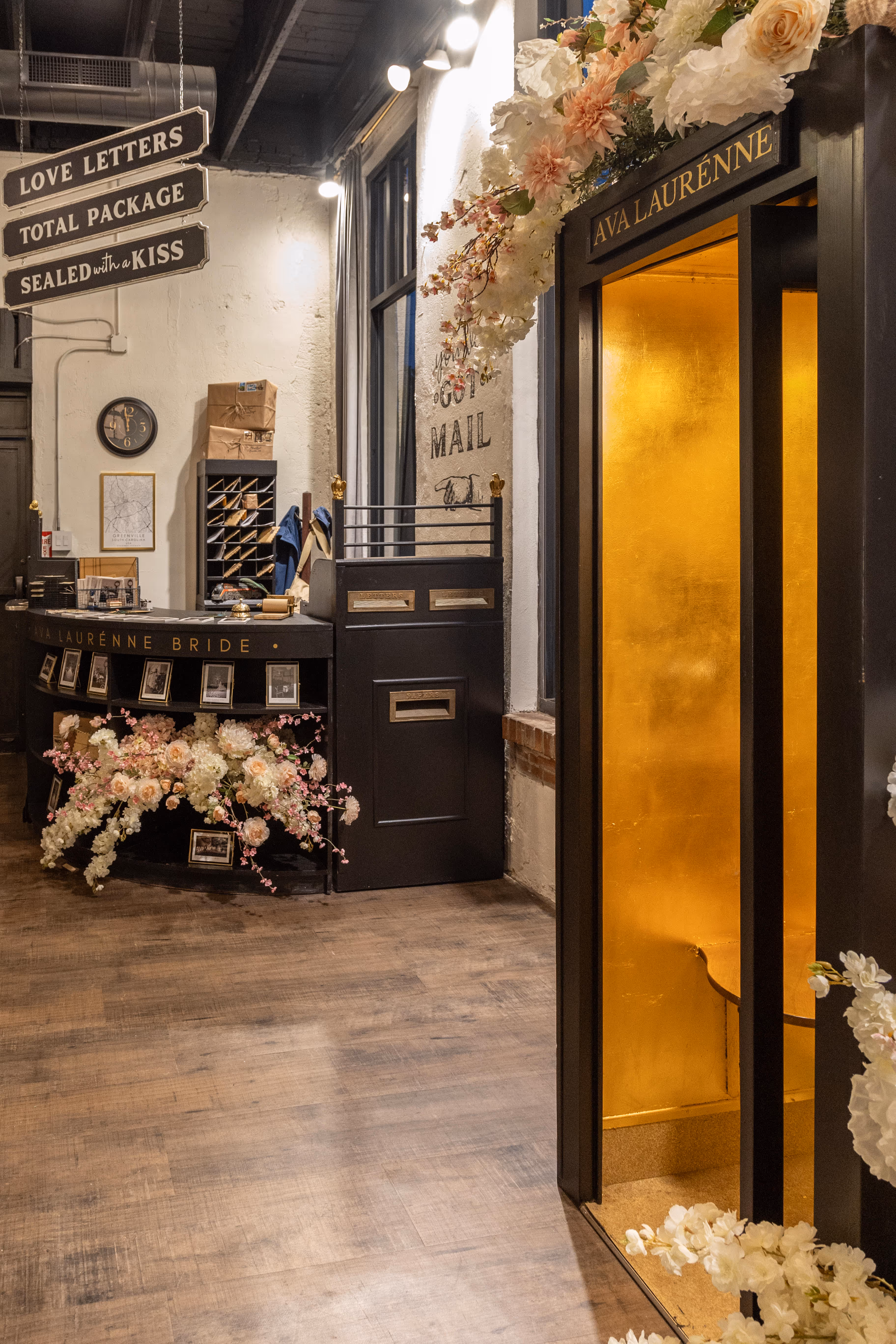 Immersive bridal experience inside a bridal shop Greenville SC inspired by history and emotion