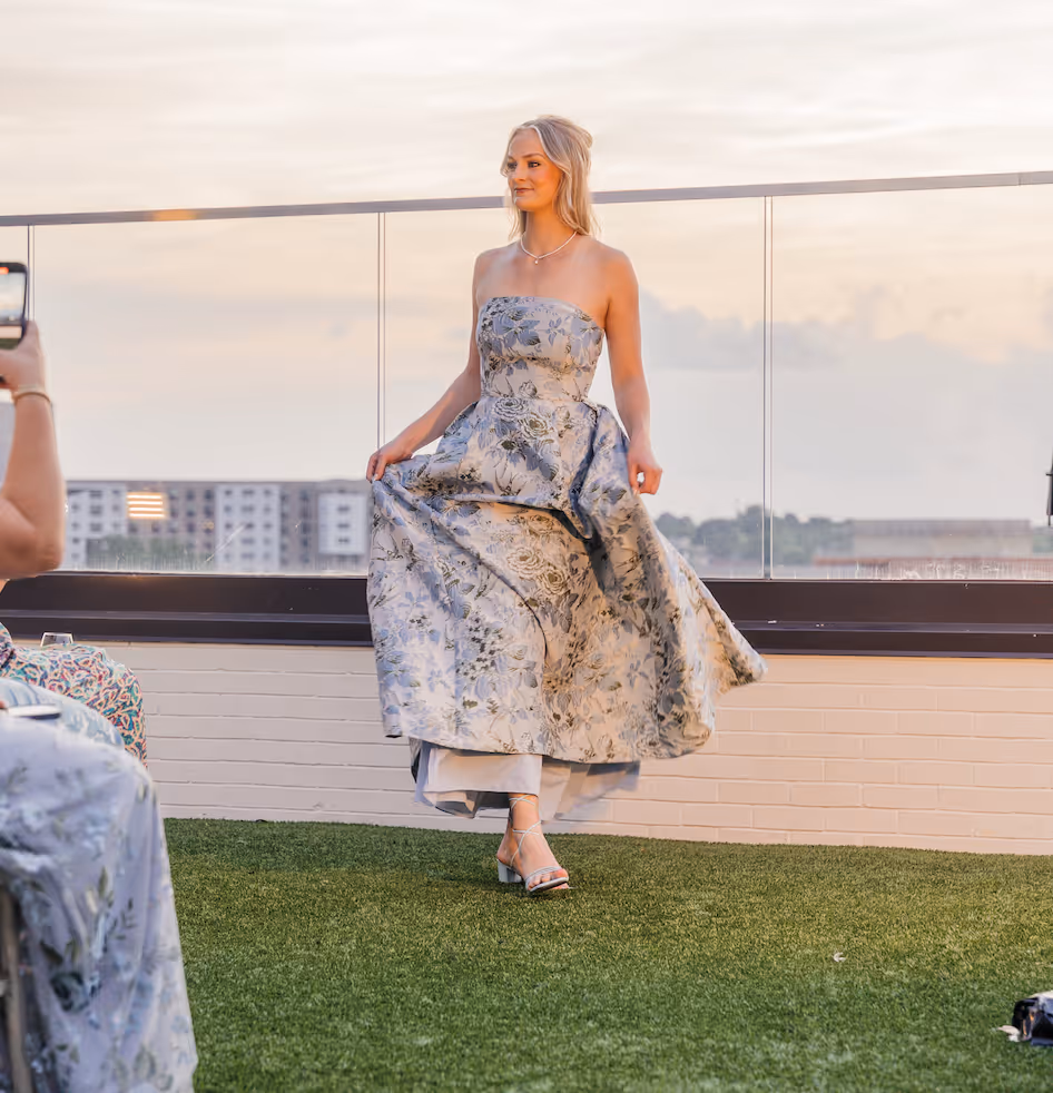 Exclusive Ava Laurénne event inside a top wedding dress shop Greenville SC brides love