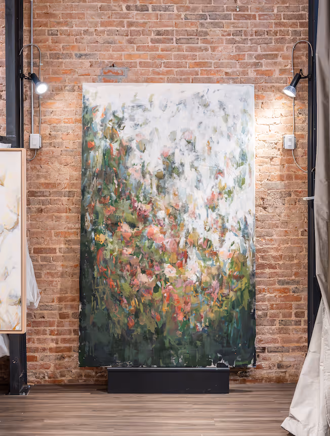 The most stunning piece of art at leading wedding dress store in Greenville sc