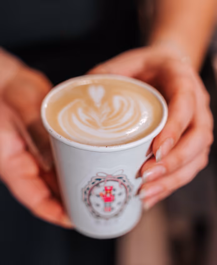 Lattes for brides at the best bridal boutique in Greenville SC
