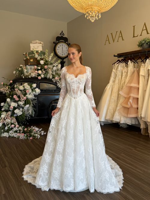lace wedding dresses Greenville SC at wedding dress store Greenville SC