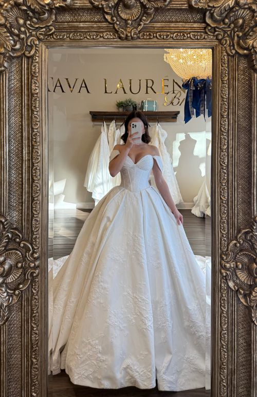Luxury wedding dress store Greenville SC with designer wedding dresses Greenville SC