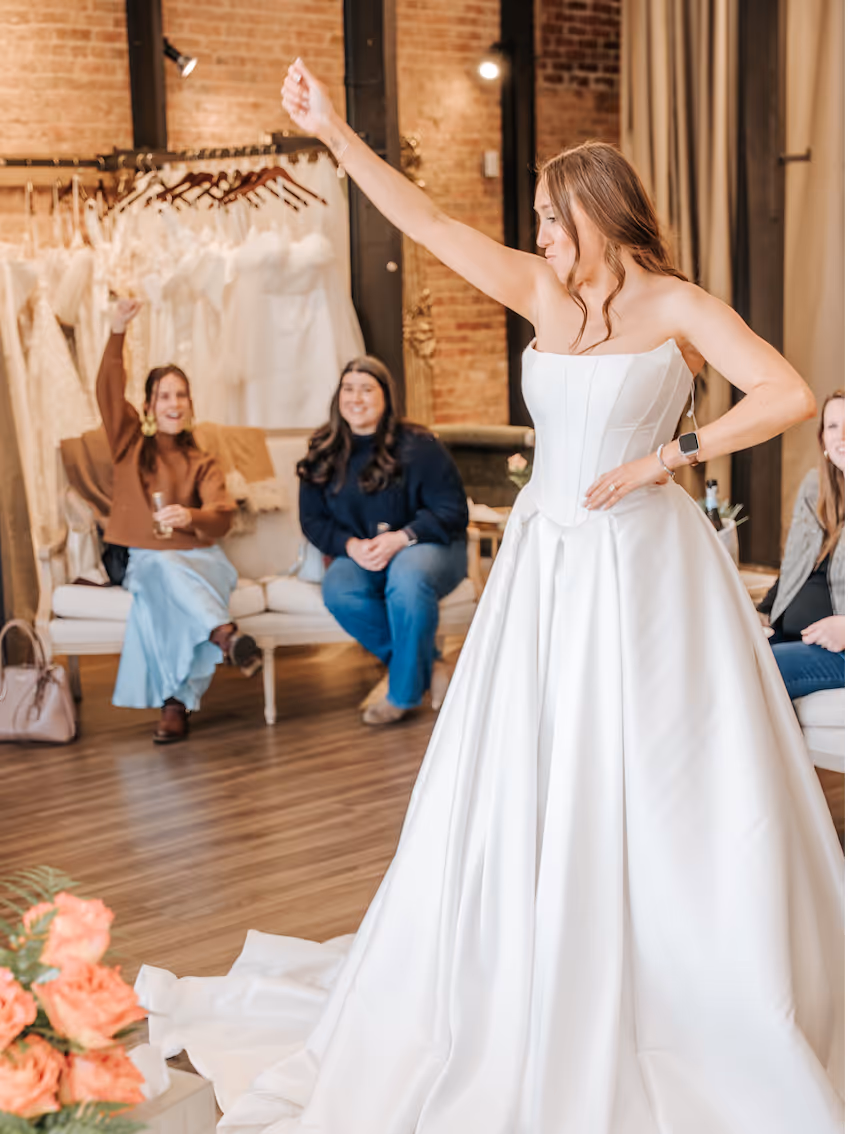 best experience at this bridal boutique in Greenville SC 