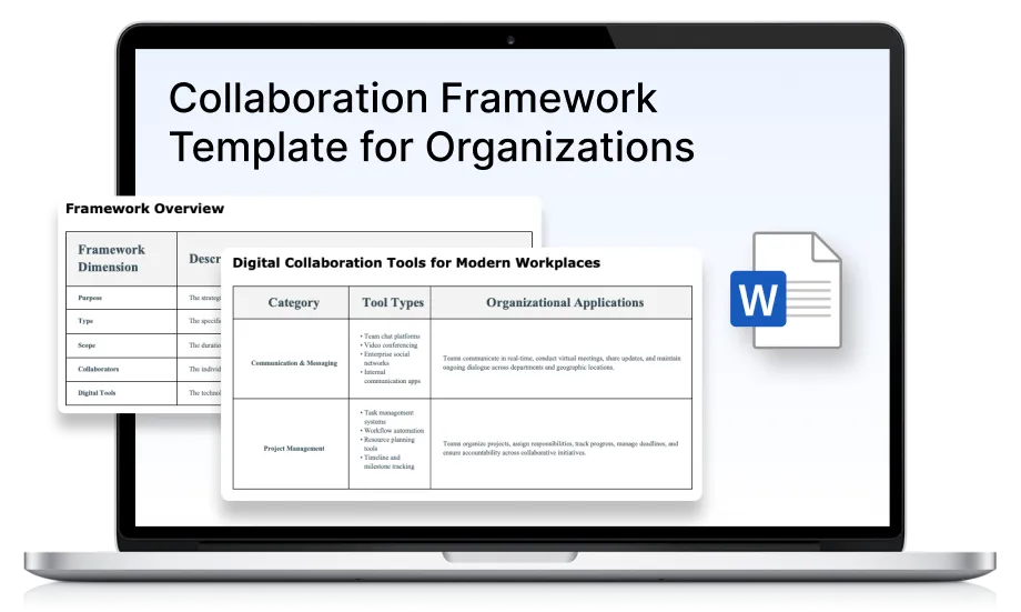 Collaboration Framework Template for Organizations