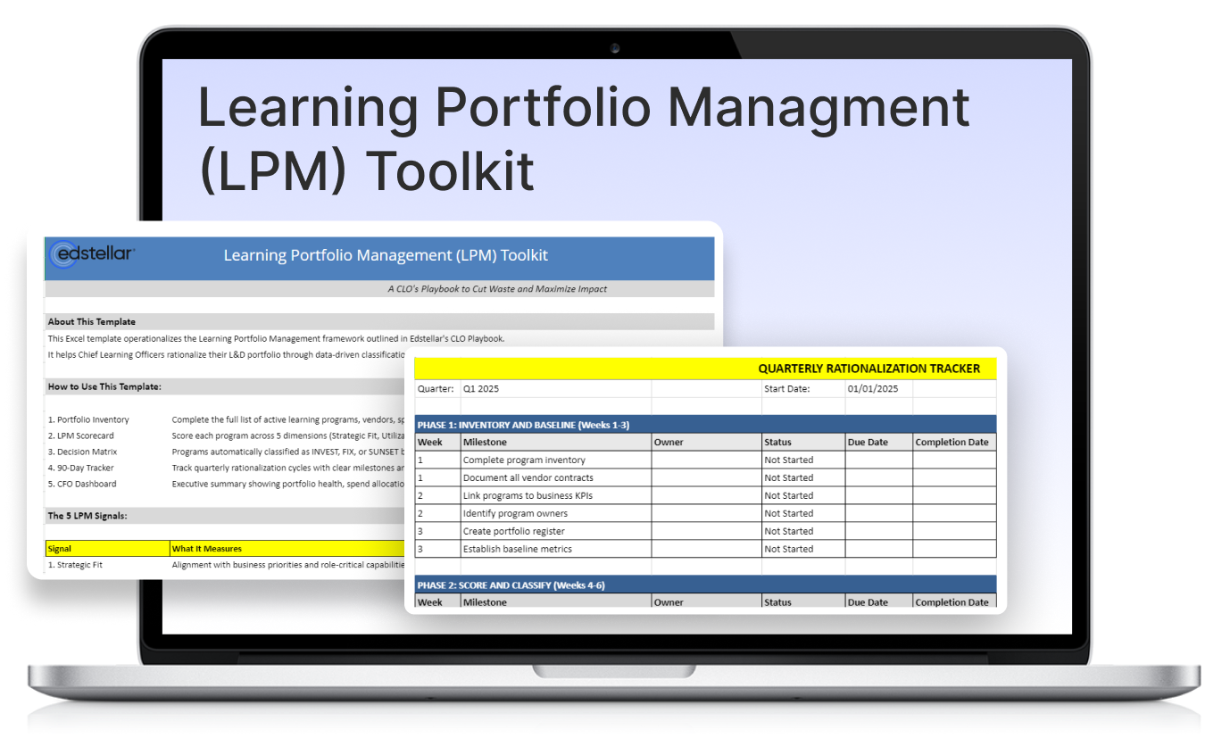 Learning Portfolio Management (LPM) Toolkit Template