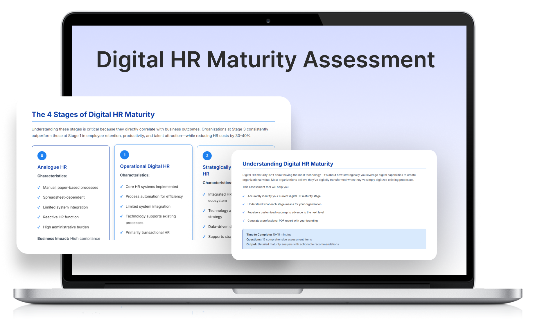 Free Digital HR Maturity Assessment Template