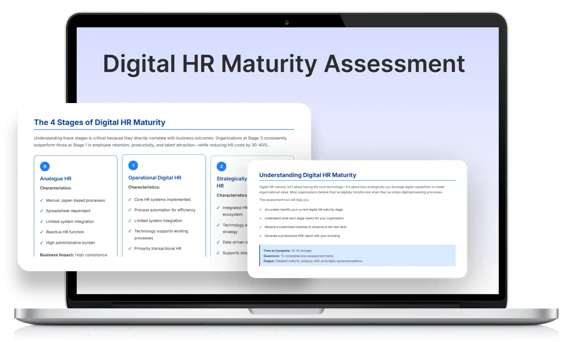 Free Digital HR Maturity Assessment Template