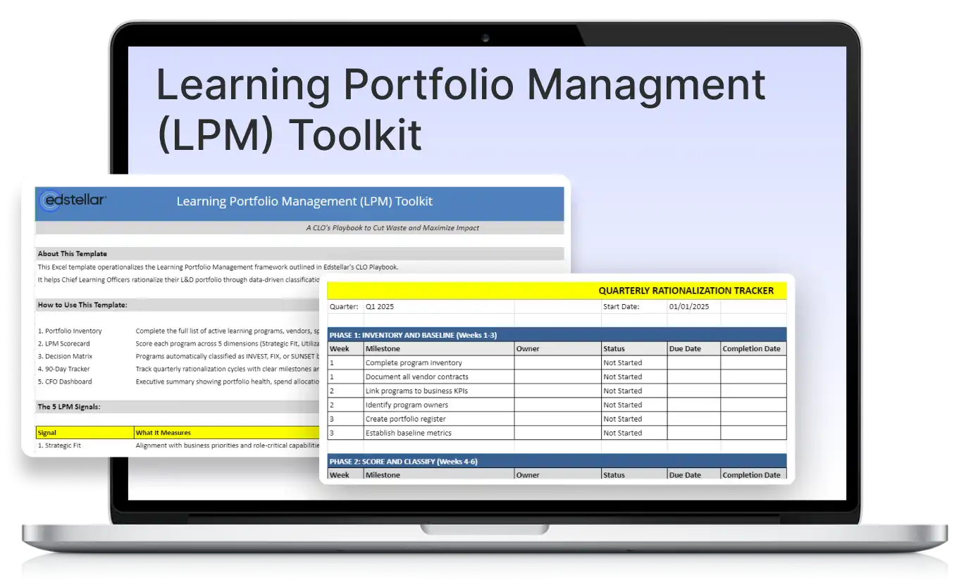 Free Learning Portfolio Management (LPM) Toolkit Template