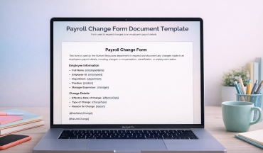Payroll Change Form