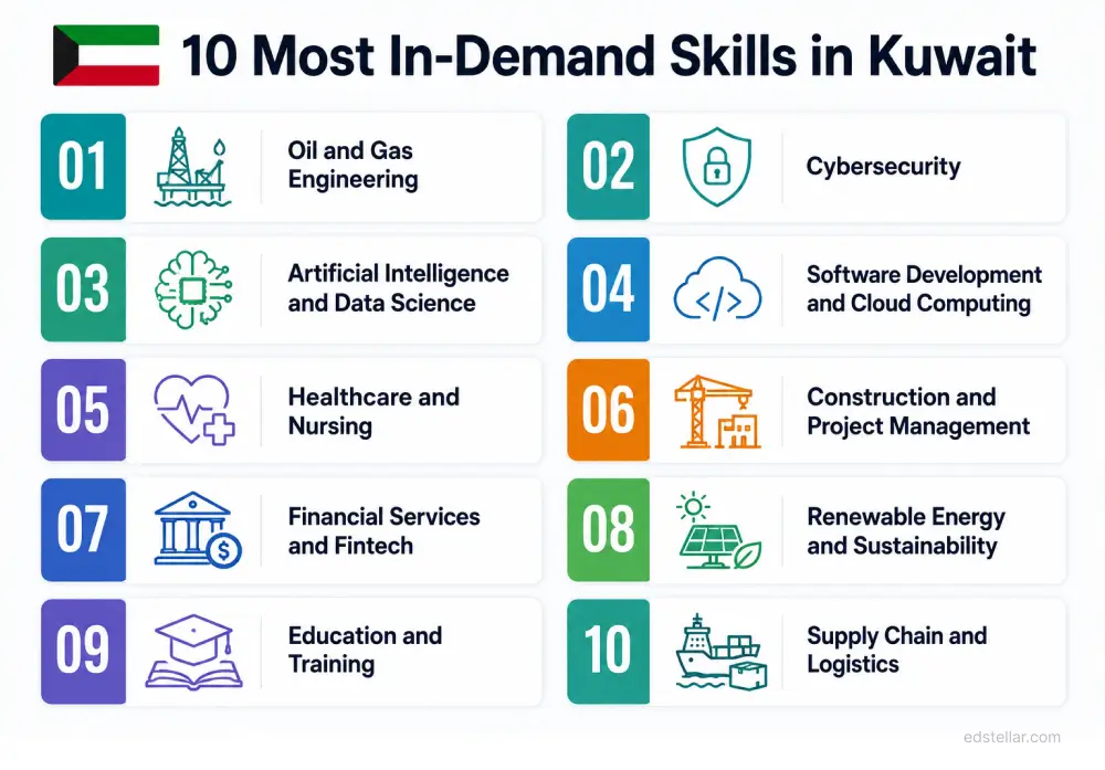 10 Key Skills in Demand Across Kuwait's Job Market