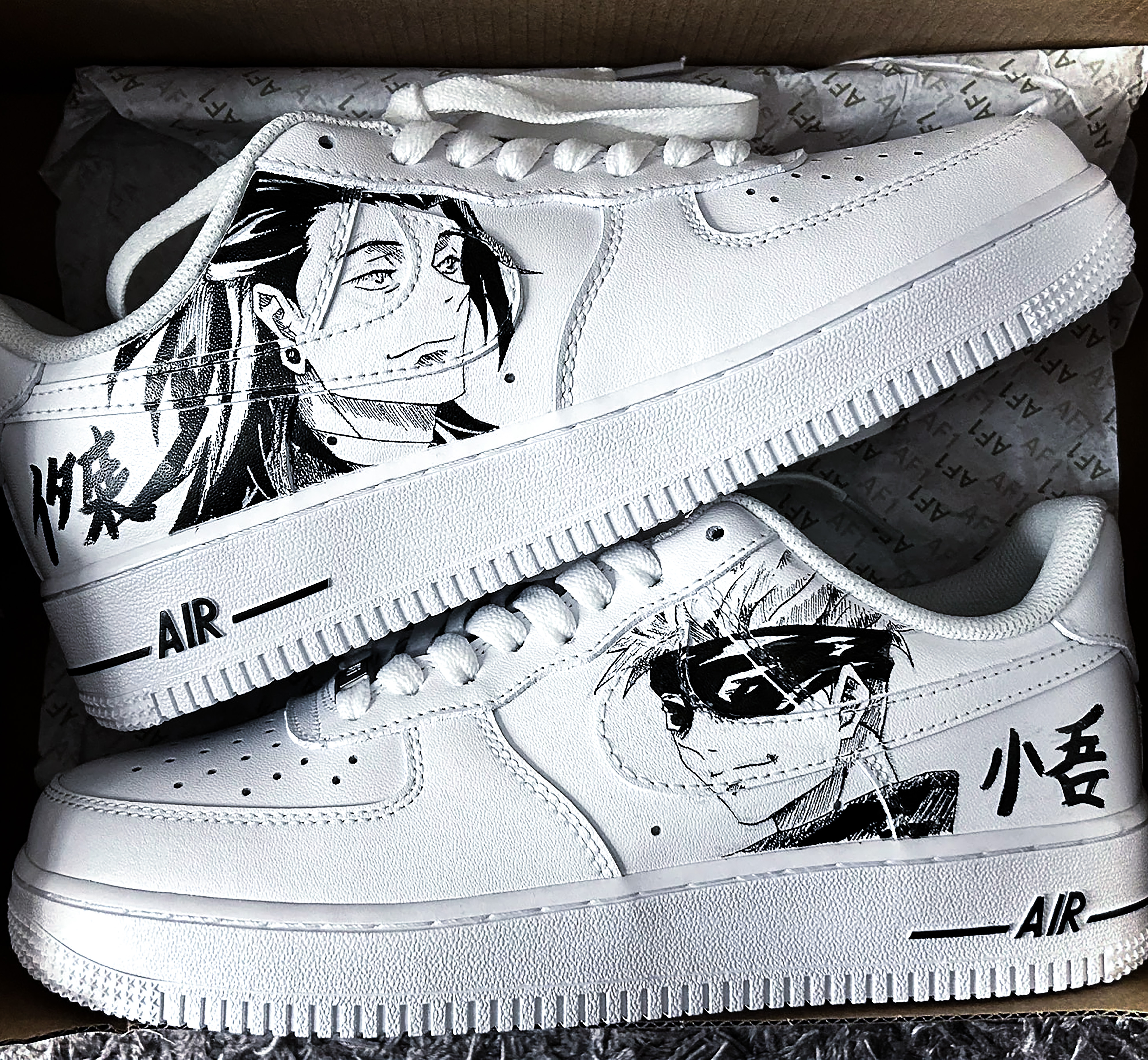 Gojo Sotaru Air Force 1 Custom