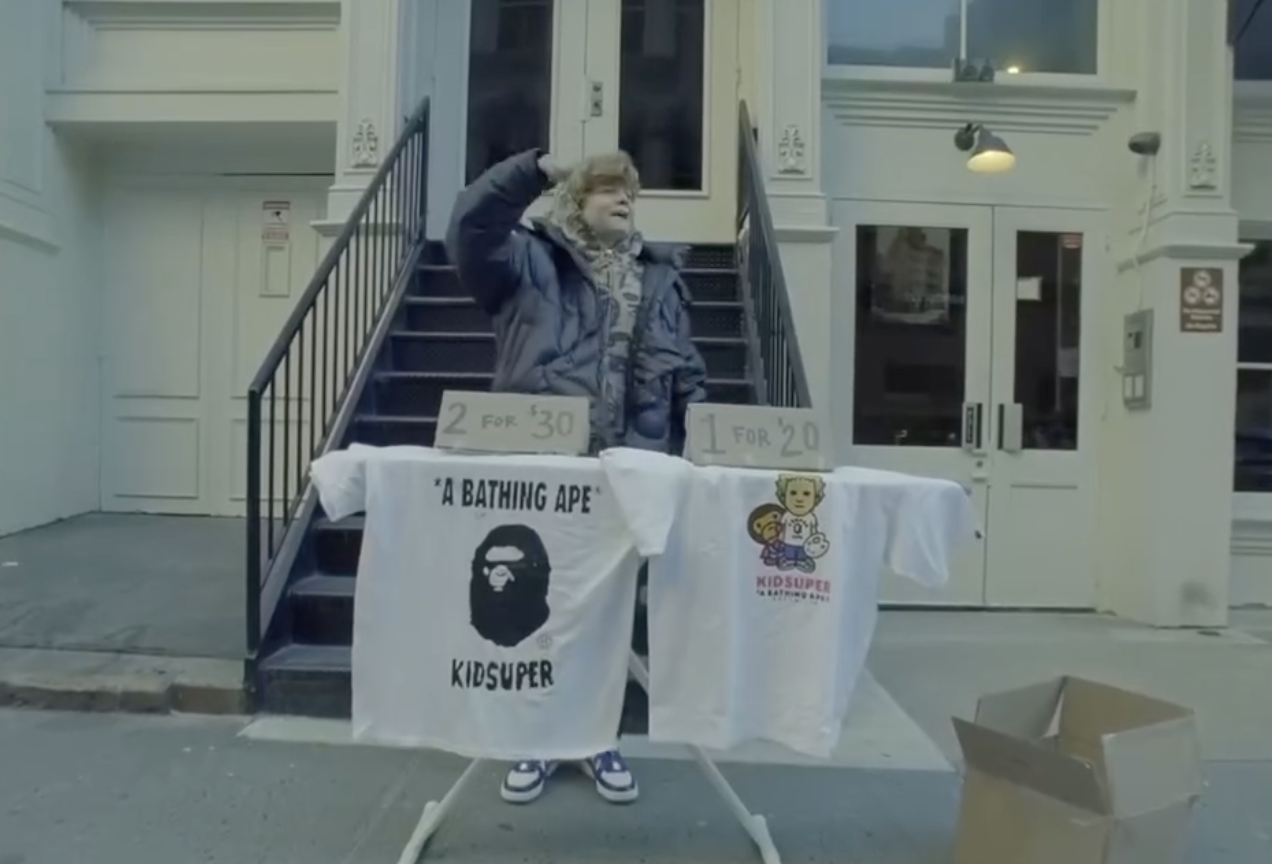 KidSuper x Bape