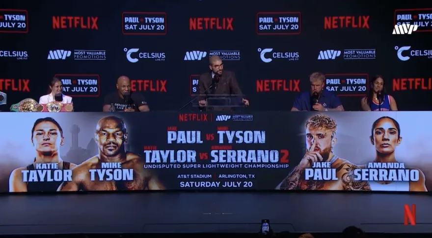 Jake Paul vs Mike Tyson