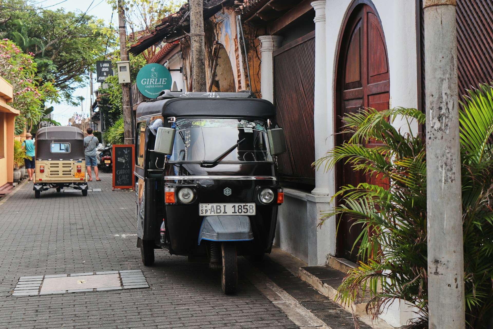 Rickshaw in Galle, Sri Lanka