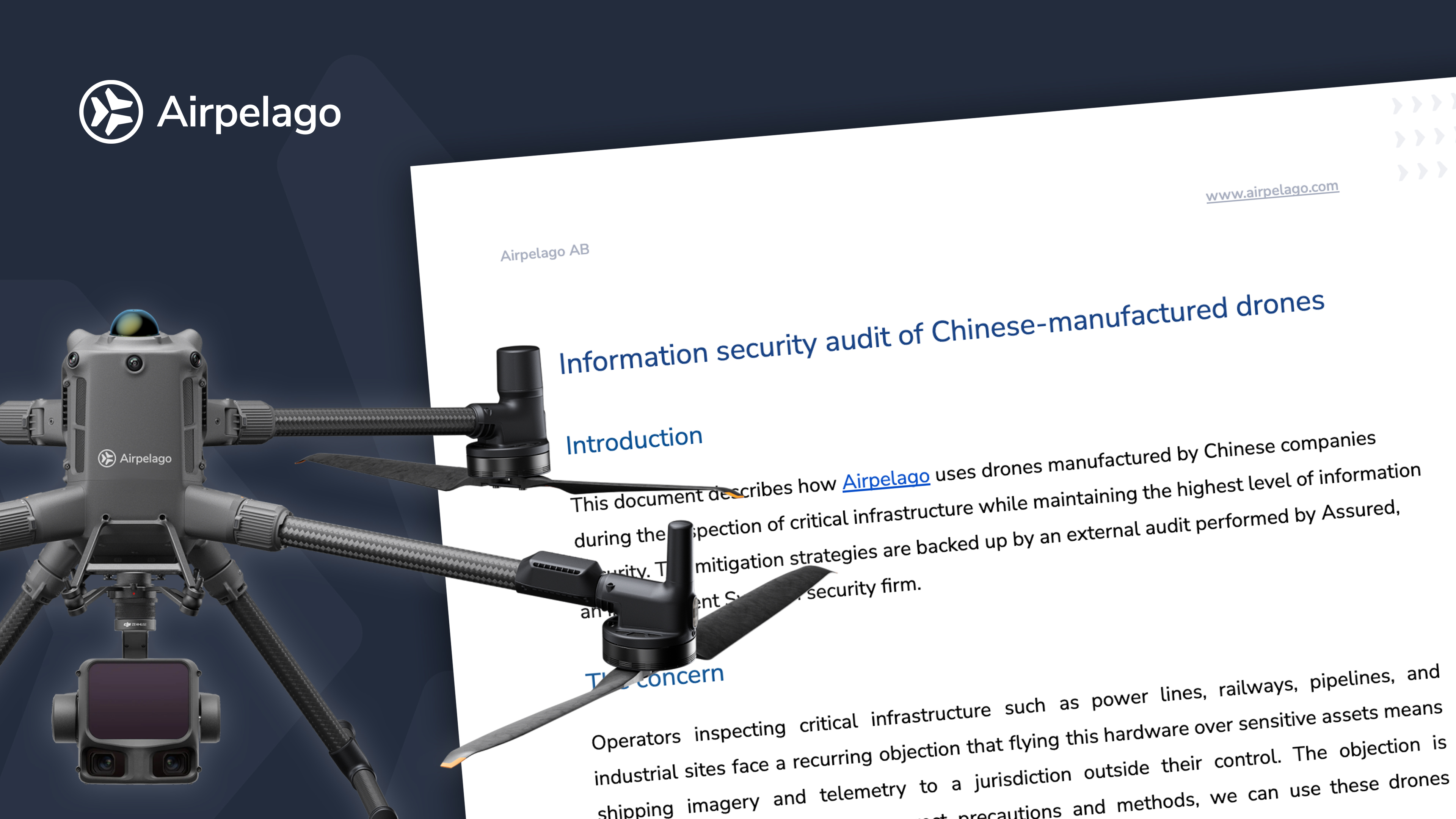 Regarding Chinese Drones and Information Security
