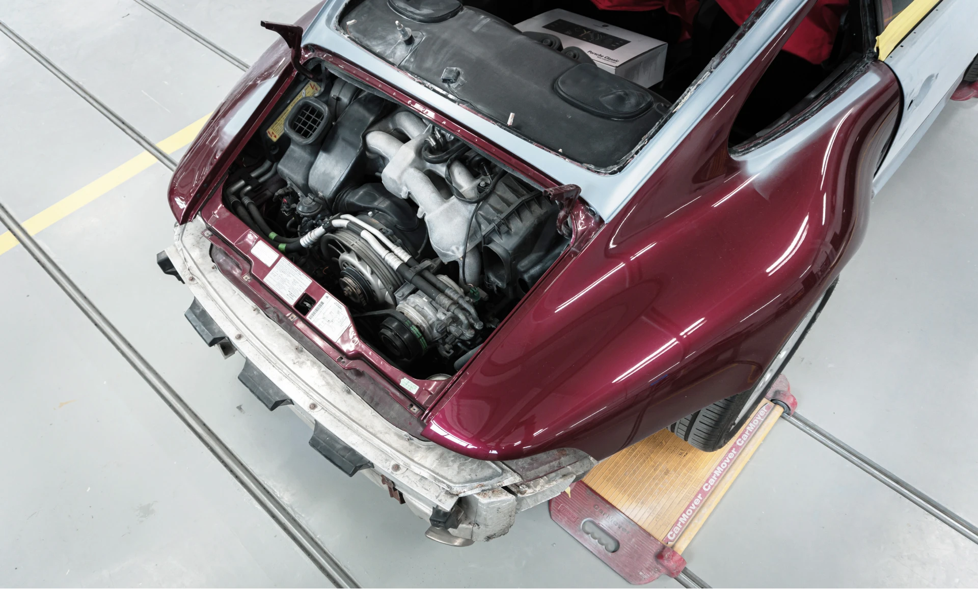 Repairing Porsche vehicles and composite materials