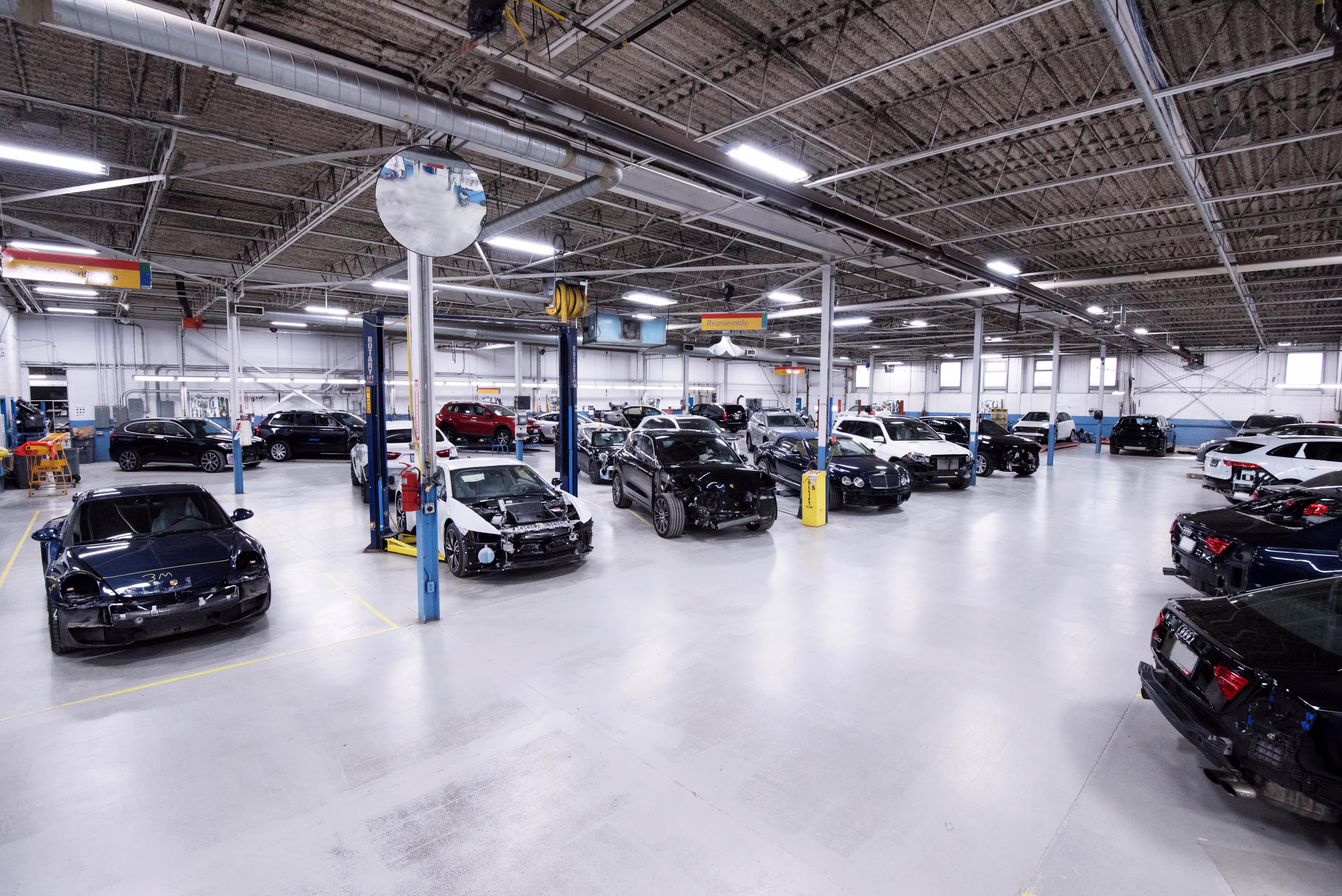 Porsche Collision Repair Reassembly Process - CSN 427 Auto Collision