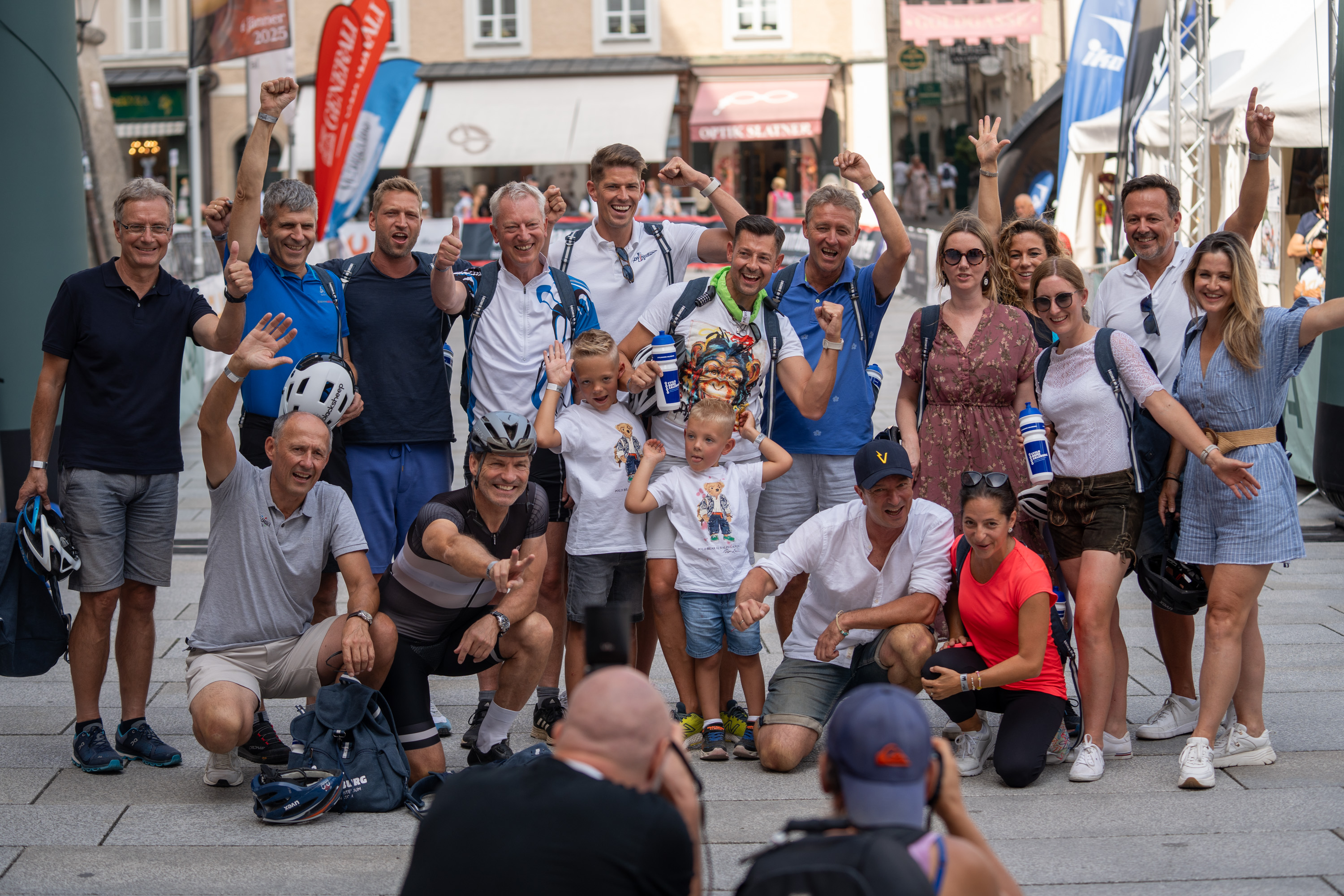 Cyclodome Salzburg Promirennen Gruppenbild
