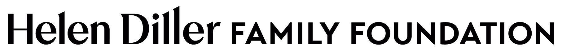 Helen Diller Family Foundation logo in black text.