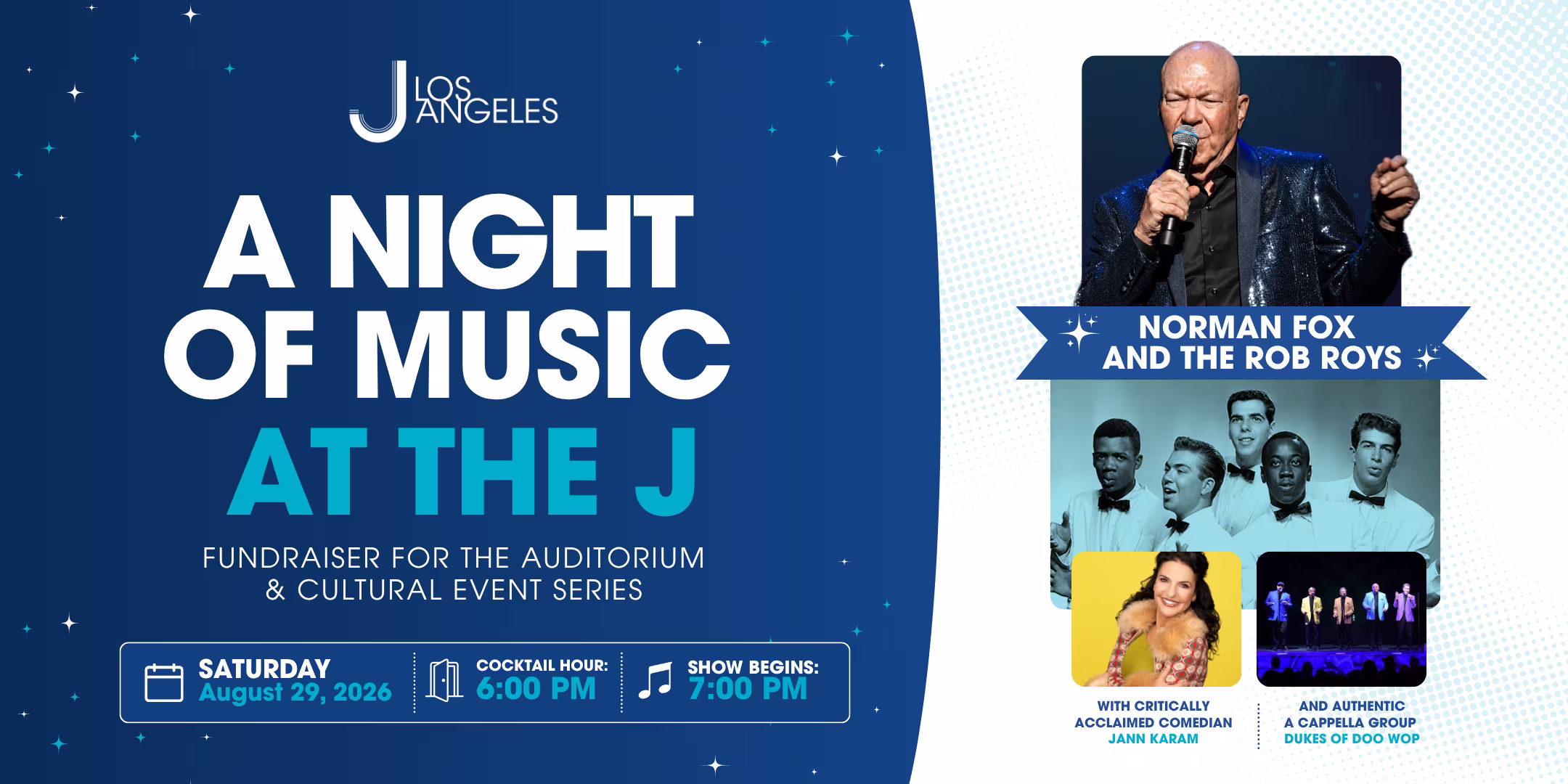 A Night of Music at the J — event photo placeholder, to be replaced with the official event photo