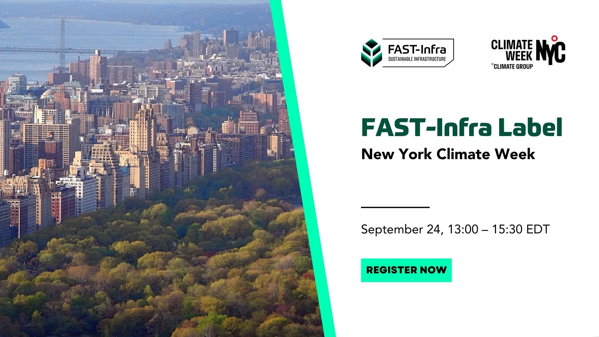 New York Climate Week 2024 : Addressing the $94 Trillion Infrastructure Investment Gap