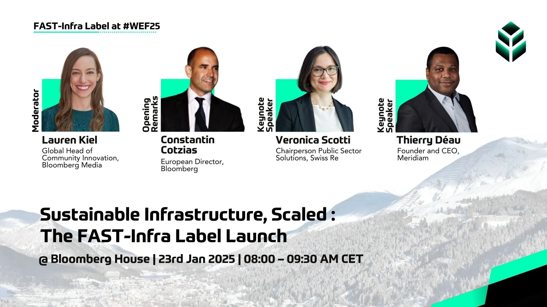 Sustainable Infrastructure, Scaled: The FAST-Infra Label Launch
