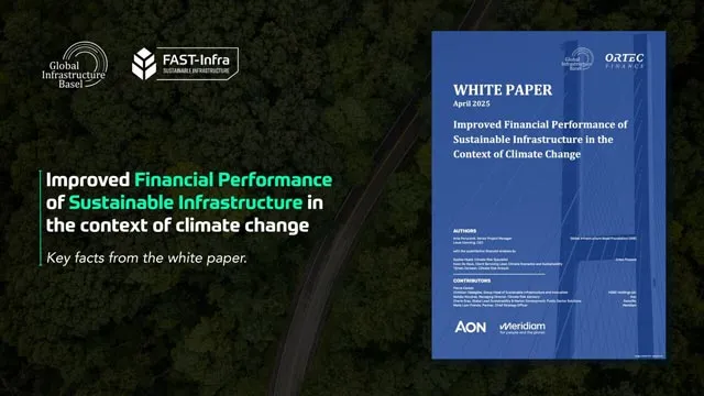 From risk to resilience, the financial case for sustainable infrastructure