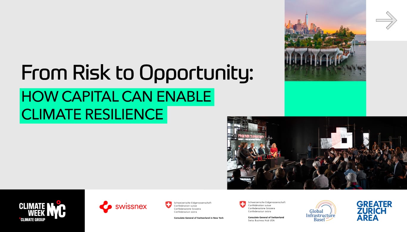 FAST-Infra at Climate Week NYC 2026: Insights on risk, finance, and delivery