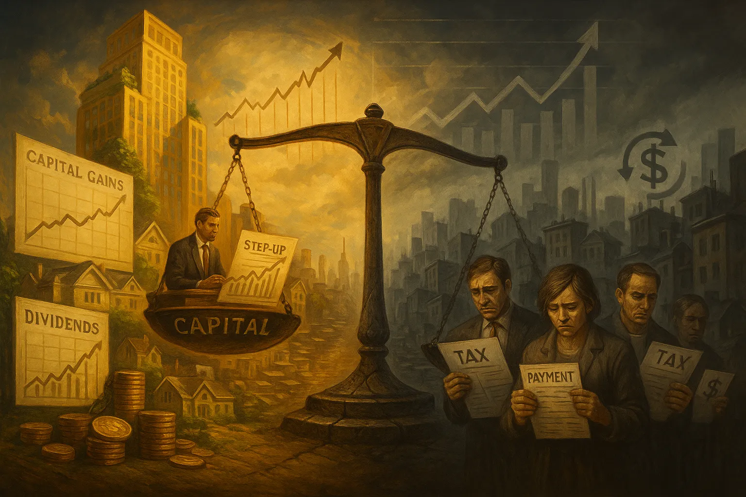 How Much Does Tax Policy Drive Wealth Gaps?