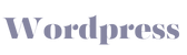a wordpress logo 