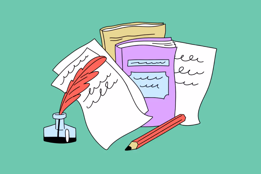 Cover image for a guide on copyright for freelancers.