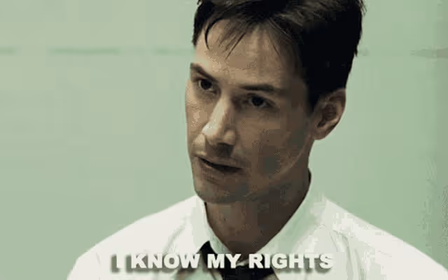 “I know my rights” gif