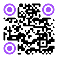 QR Code for Captions app at Apple store