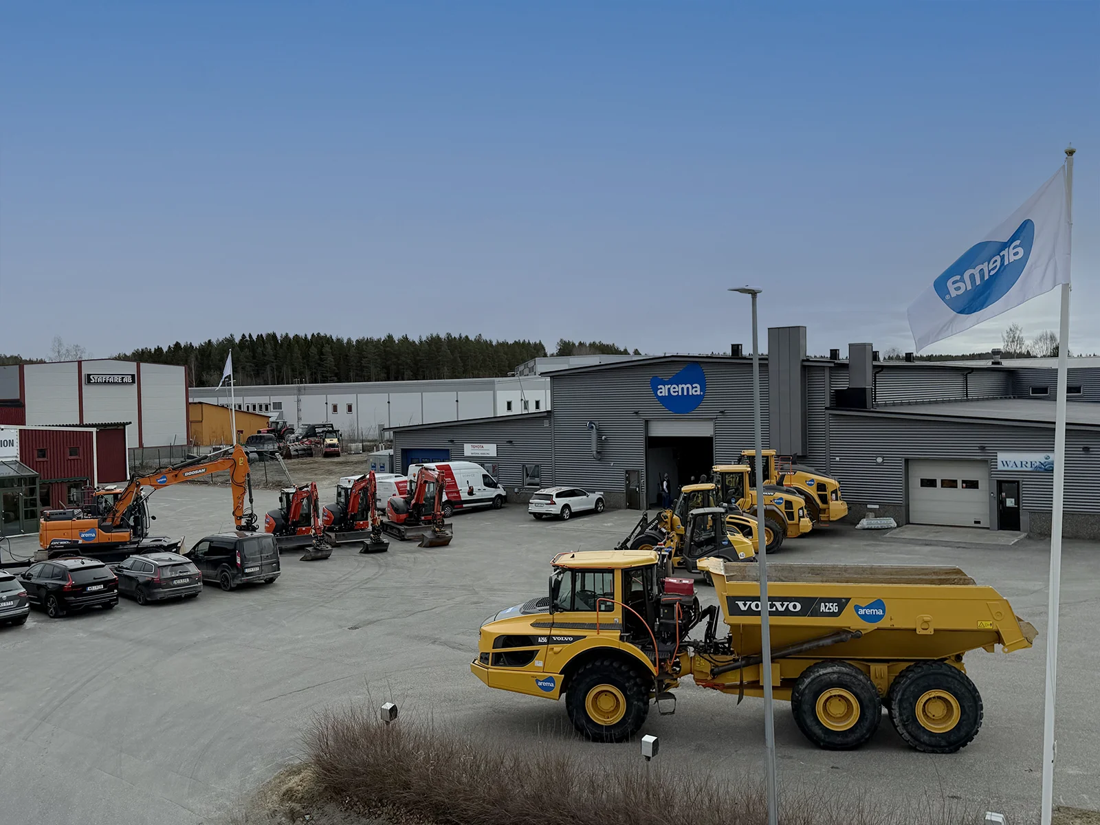 Vi öppnar ny depå i Skellefteå