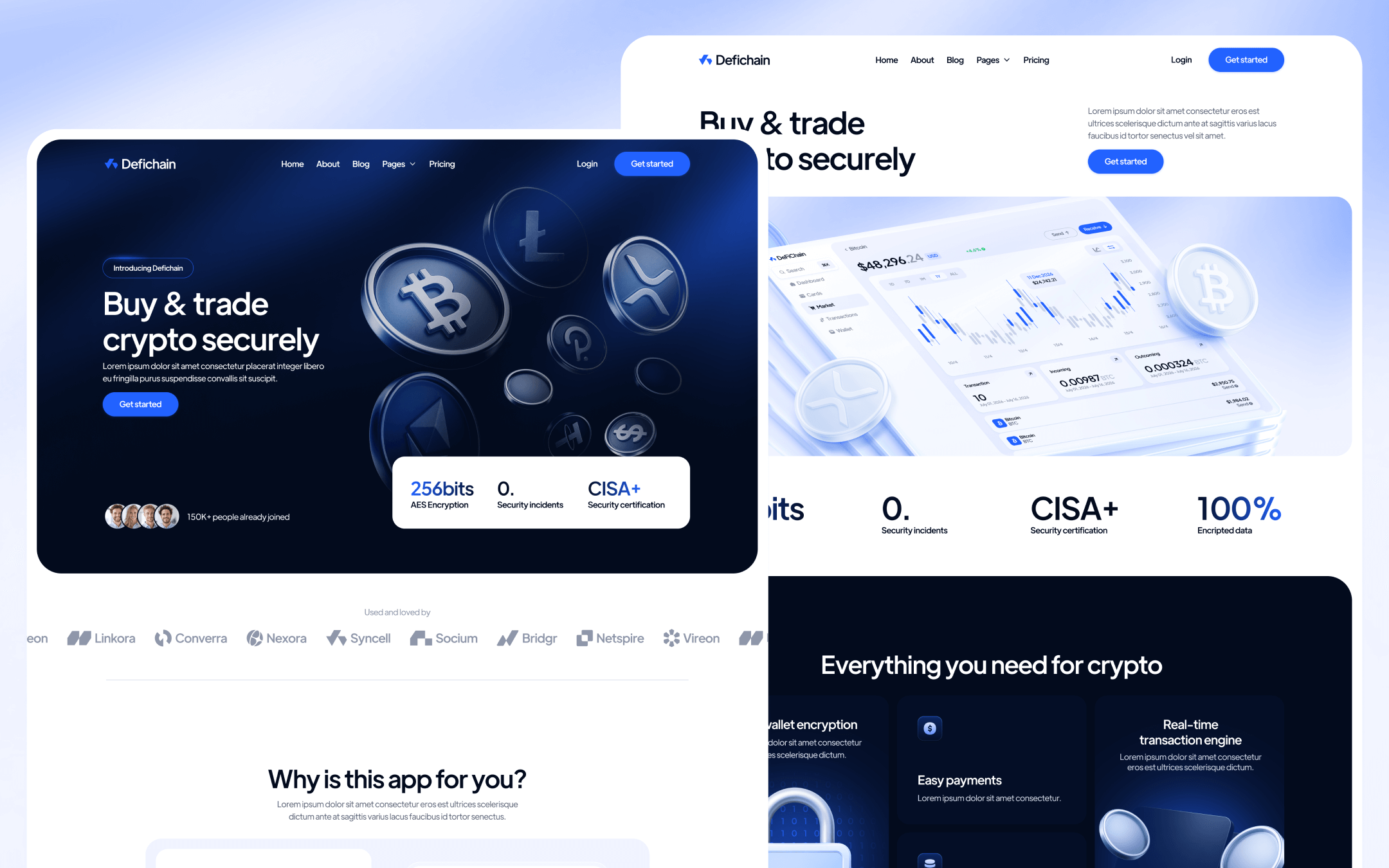 Template de Criptomonedas para Webflow