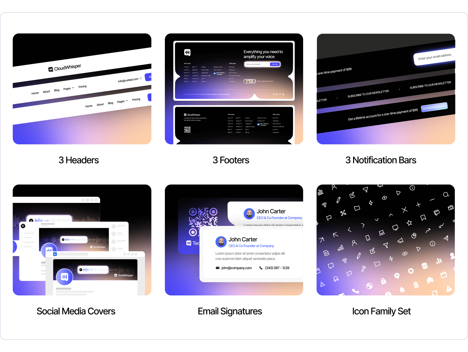 Cloudwhisper - Generative AI Webflow Template Benefits