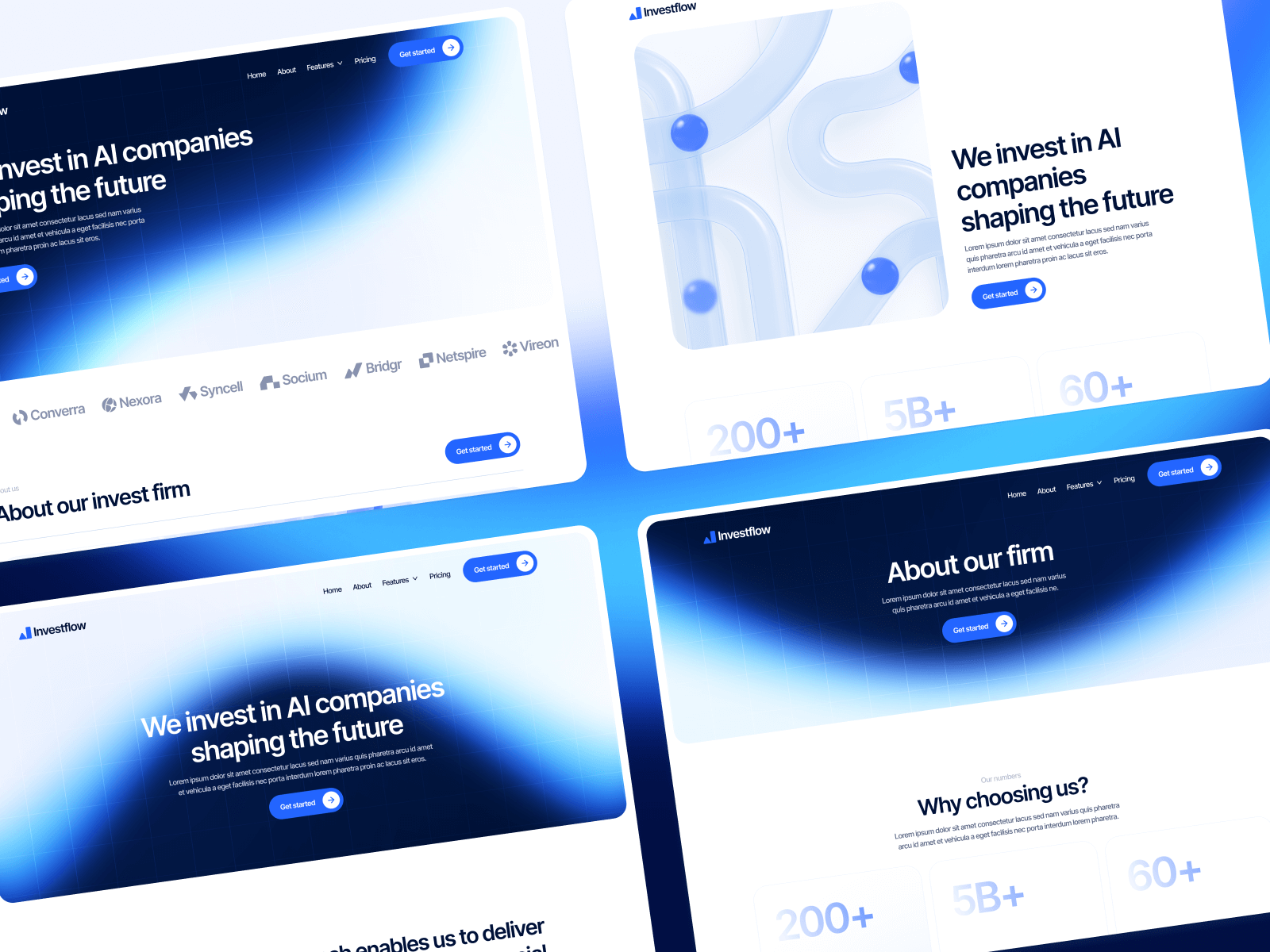 Plantilla de Firma de Inversión para Sitio Web en Webflow