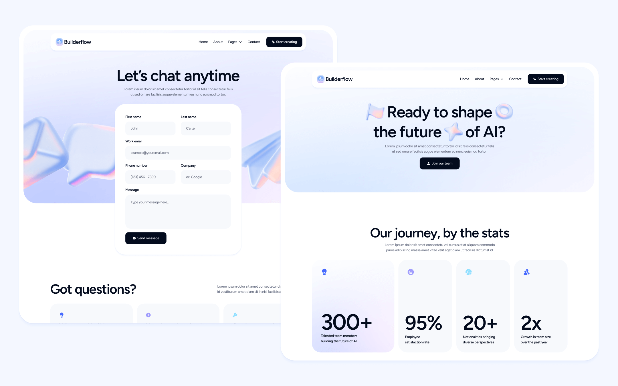 Plantilla de Desarrollo de Apps IA para Webflow CMS