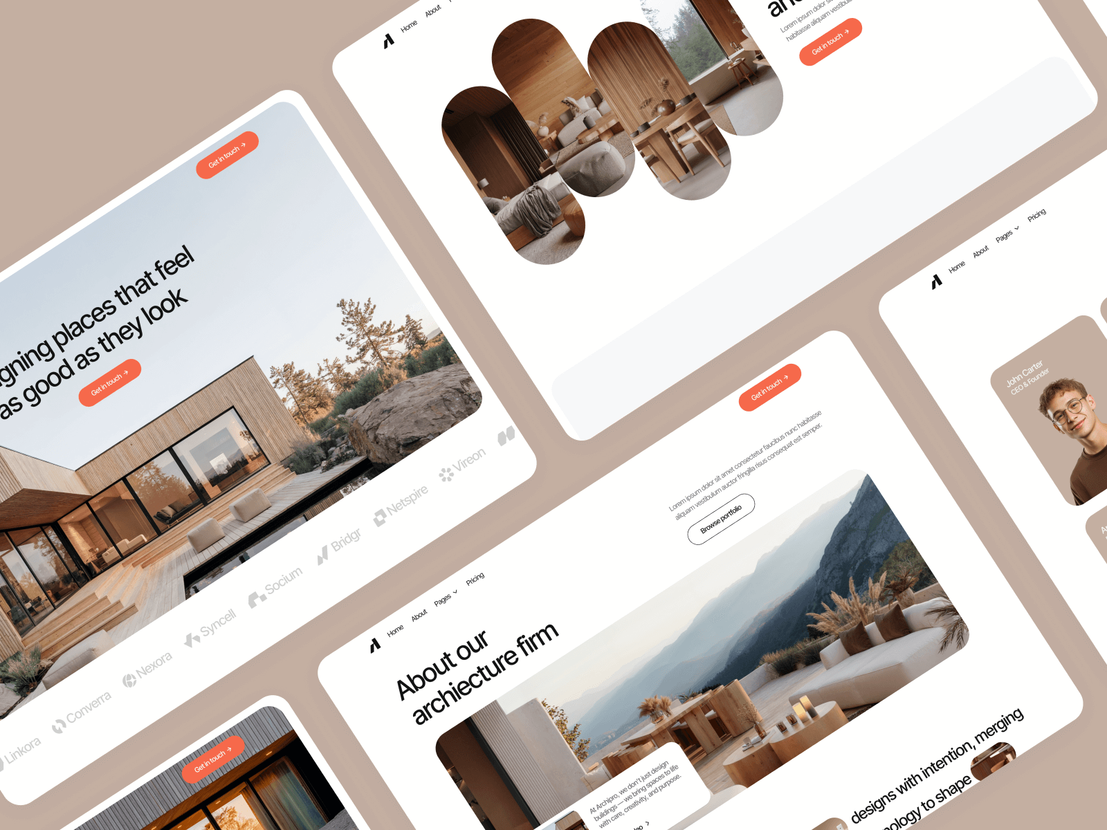Plantilla Para Webflow De Estudio De Arquitectura