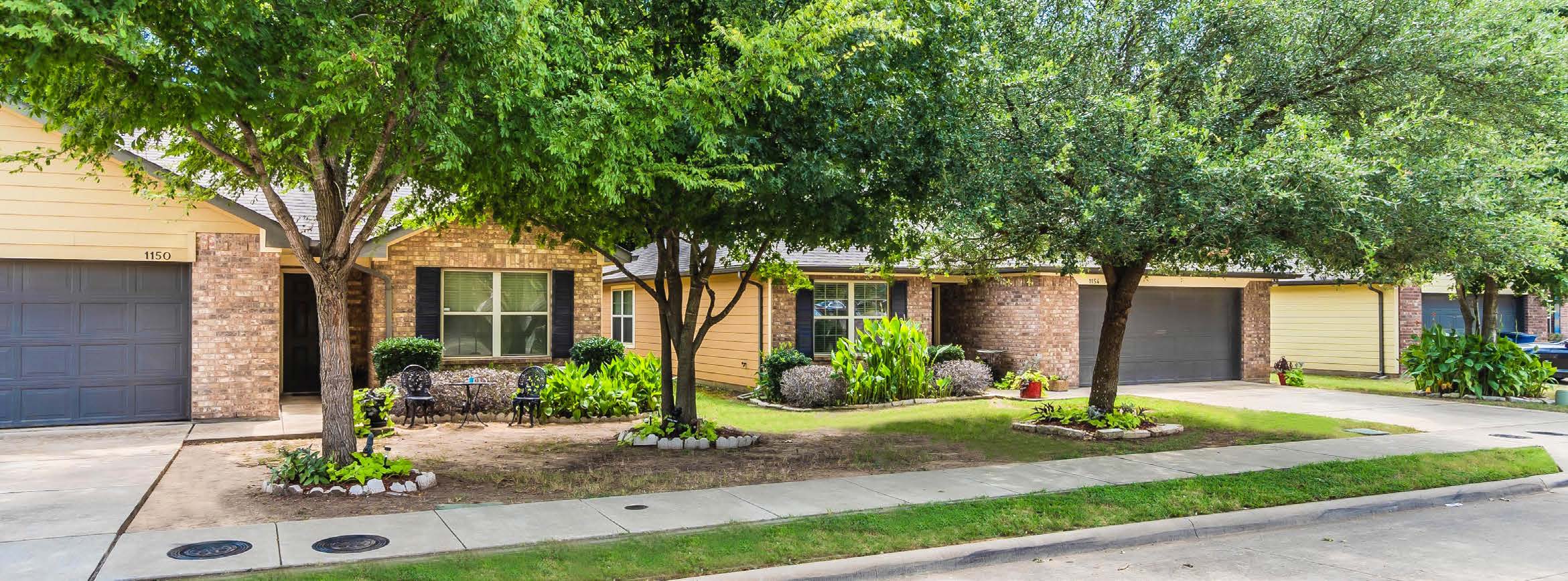 Exterior of homes