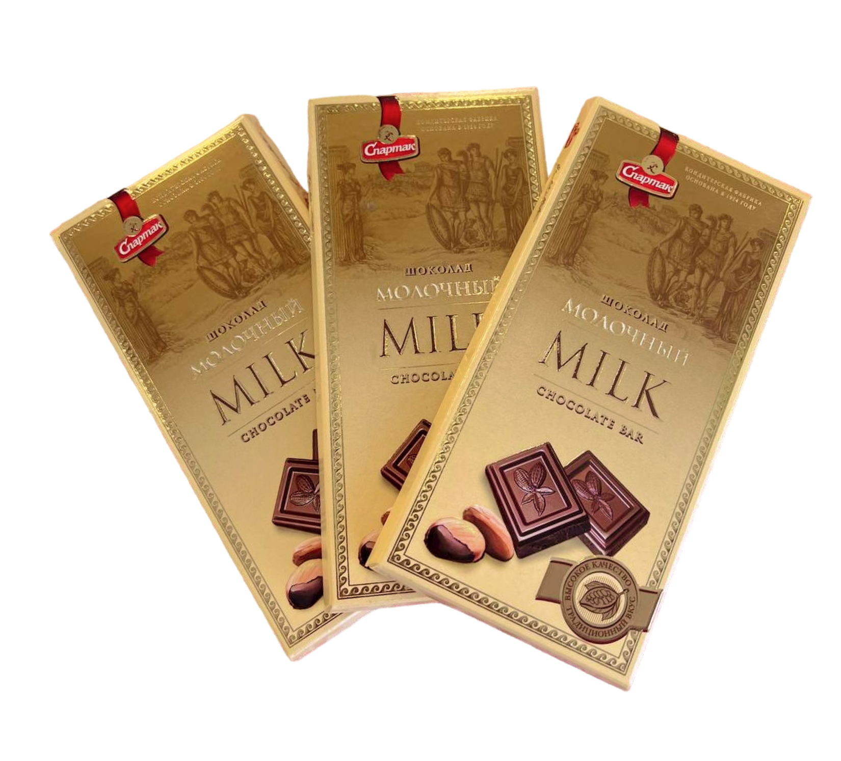 Шоколад Спартак молочный Пенал