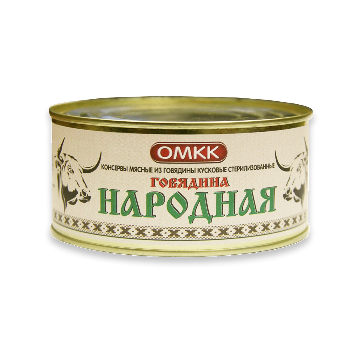 конс. Говядина тушеная Народная ж/б Оршанский МКК