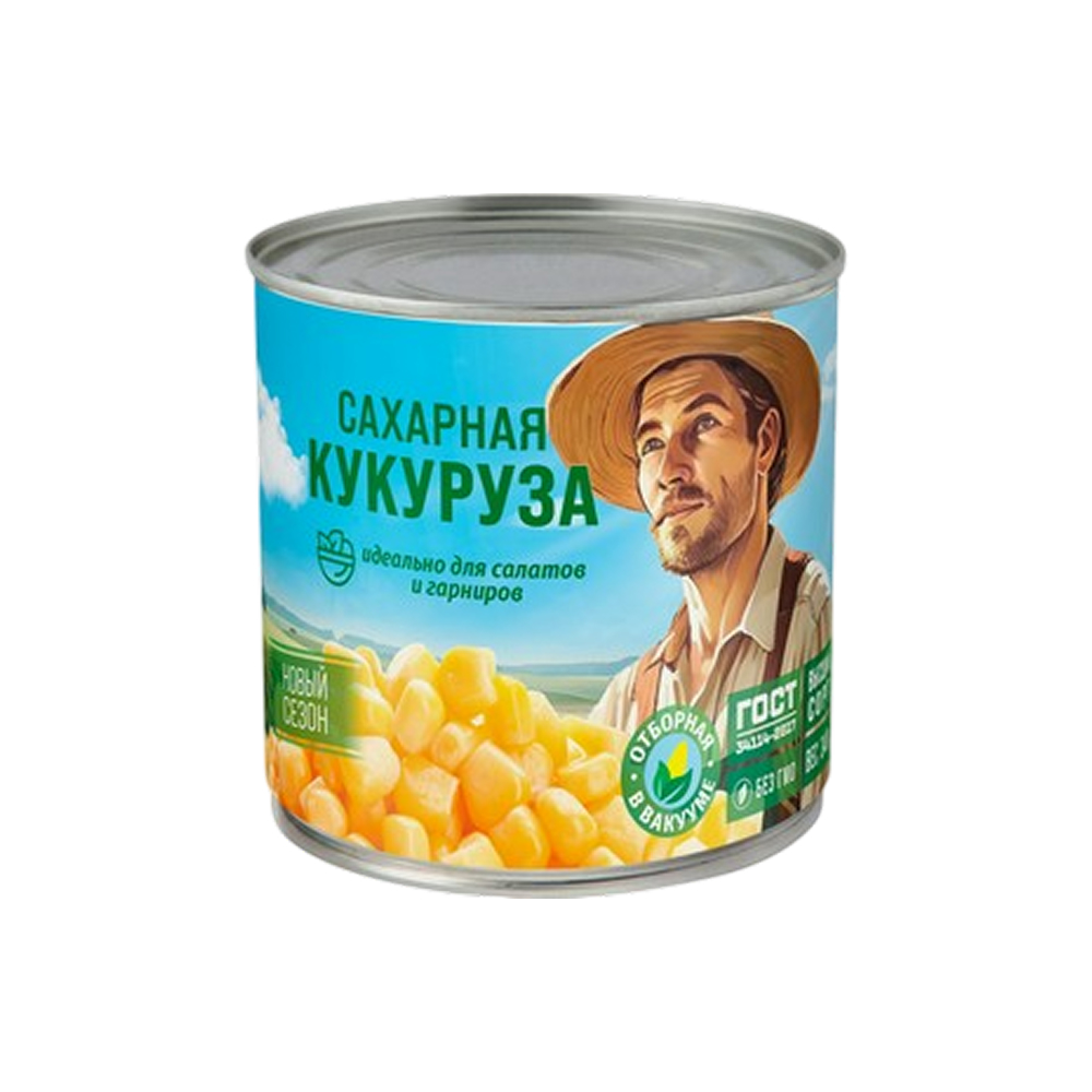 Кукуруза конс. ж/б ключ Хозяин-Барин