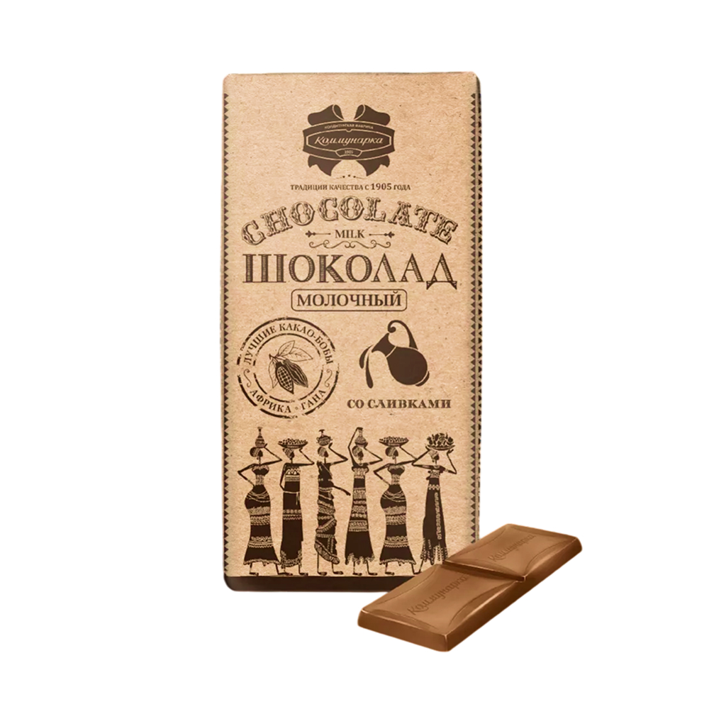 Шоколад Коммунарка молочный Эт-крафт