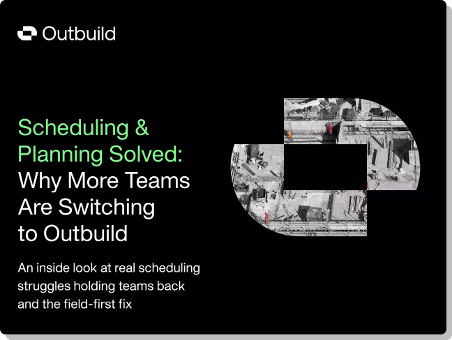 Decorative image of the Scheduling and planning solved report cover