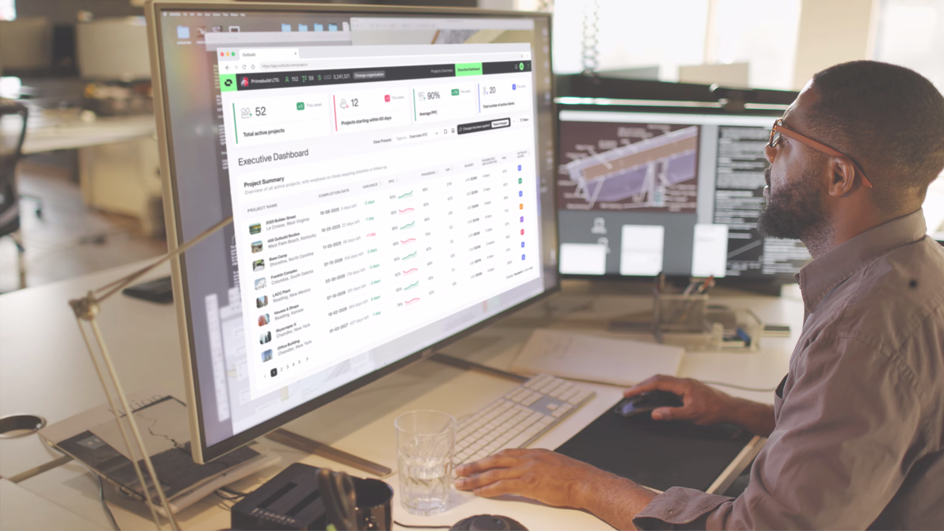 Announcing Outbuild’s Executive Dashboard: Portfolio-level clarity for construction leaders