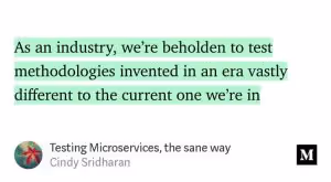 As an industry, we're beholden to test methodologies invented in an era vastly different to the current one we're in.