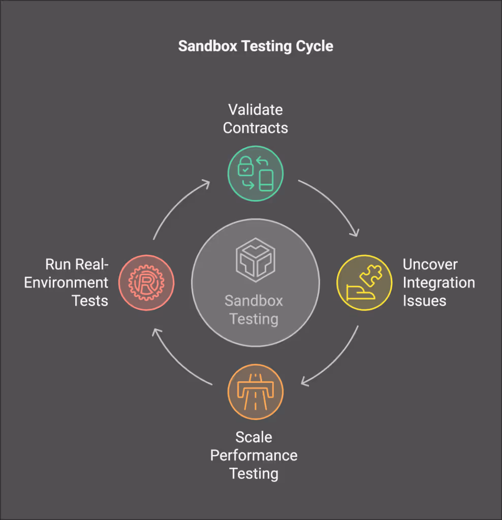 Sandbox testing cycle