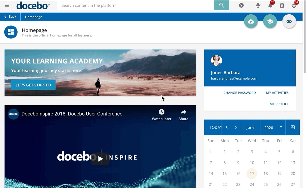 Docebo LMS